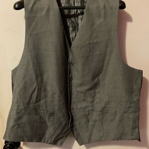 Rossini Men’s Gray Button-Up business casual Vest size 50R